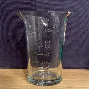 Anchor Hocking Vintage Tri-Pour Measuring Glass